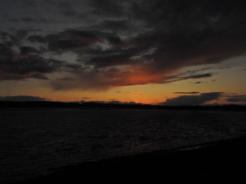 Abendstimmung am Stausee Kelbra