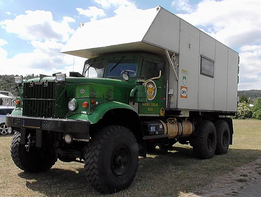 Kraz 255 am Stausee Kelbra