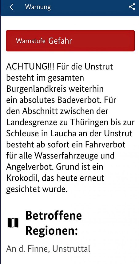 Wo ist Krokodil wirklich?