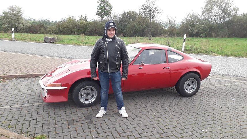 Der Ostklassiker Klub Wolkramshausen beim "Rollenden Museum" in Zwickau