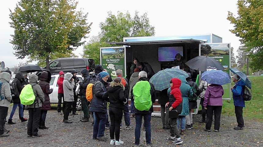 Kranichf&uuml;hrung am Stausee Kelbra