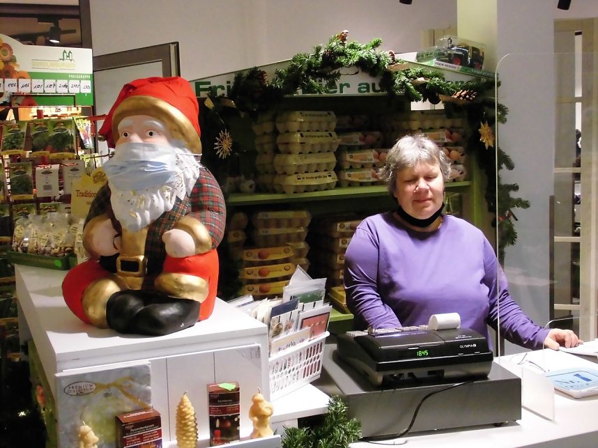 Bauernl&auml;dchen eingezogen