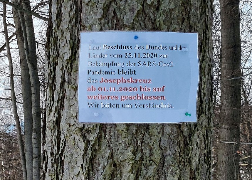 Ausflug zum Josephskreuz