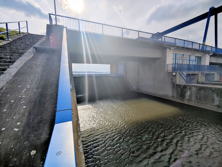 Peter Blei unterwegs am Stausee Kelbra