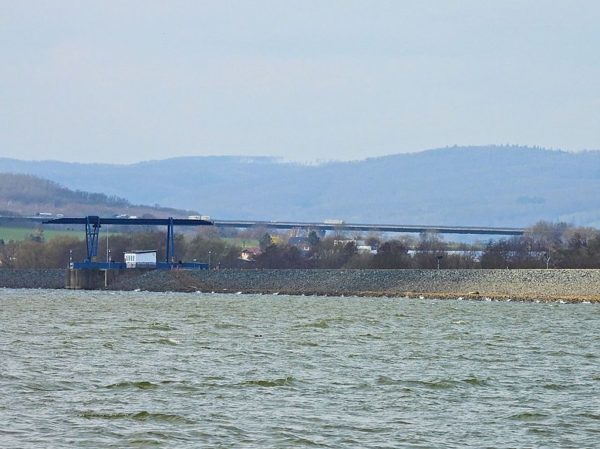 Peter Blei unterwegs am Stausee Kelbra