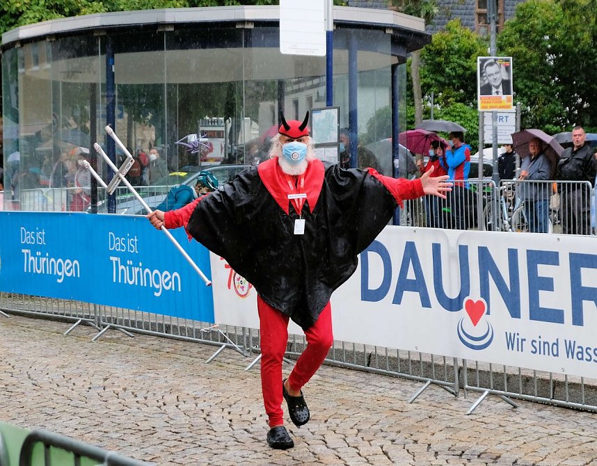 Start zur zweiten Etappe der Deutschland Tour