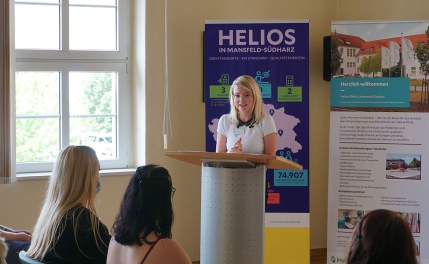 Laura Schmidt, Leiterin Helios Bildungszentrum Mansfeld-S&uuml;dharz