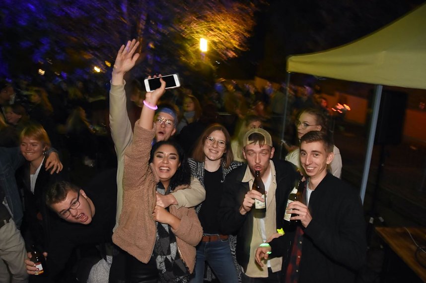 Ersti Party in der Hochschule