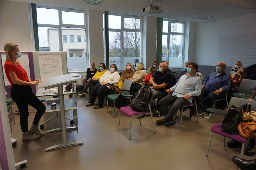 Netzwerktreffen im Helios Bildungszentrum Sangerhausen, Workshop 1  