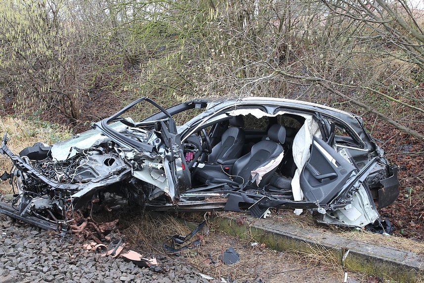 Unfall am Bahn&uuml;bergang