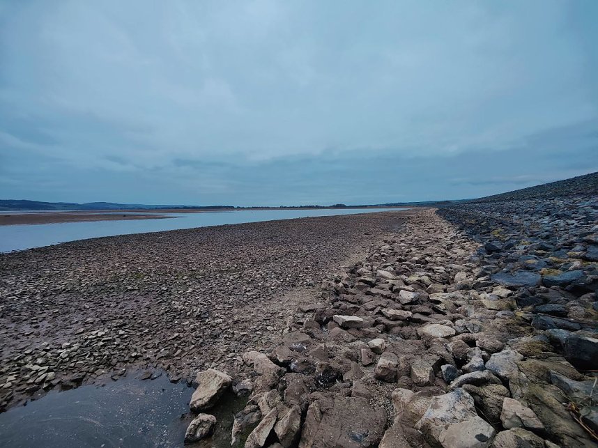 Peter Blei unterwegs am Stausee Kelbra