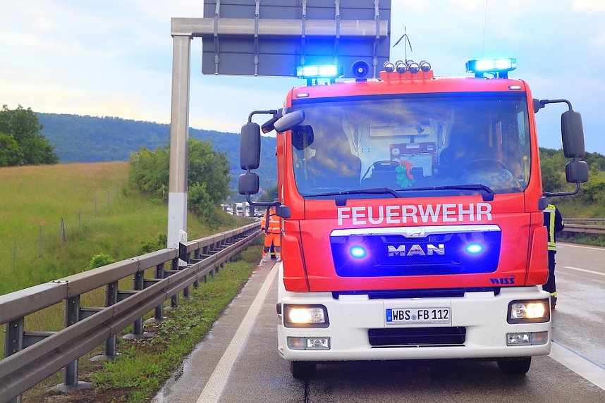 Unfall nach Verfolgungsjagd