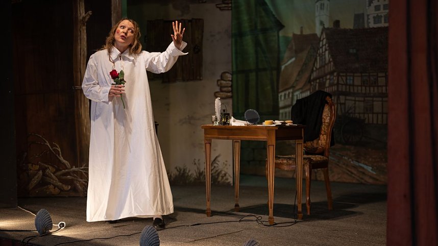 Dramenausschnitte und Sonette im Schlosstheater