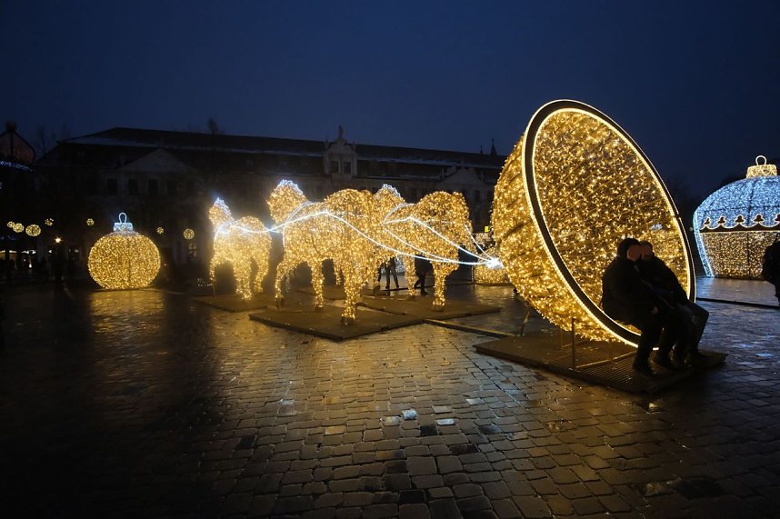 Peter Blei unterwegs in Magdeburg