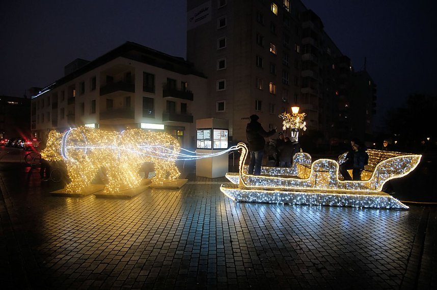 Peter Blei unterwegs in Magdeburg