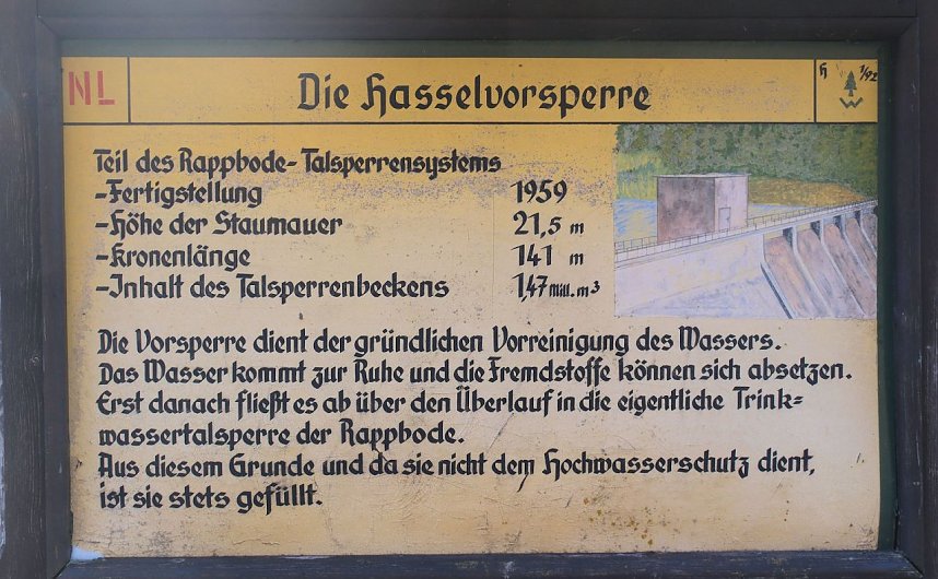 Peter Blei unterwegs an der Hasselvorsperre