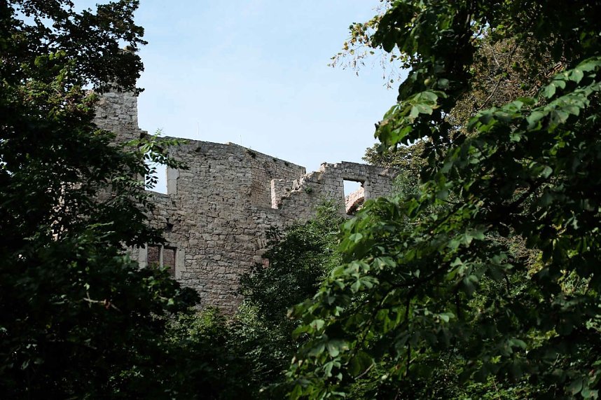 Peter Blei unterwegs auf der Sachsenburg