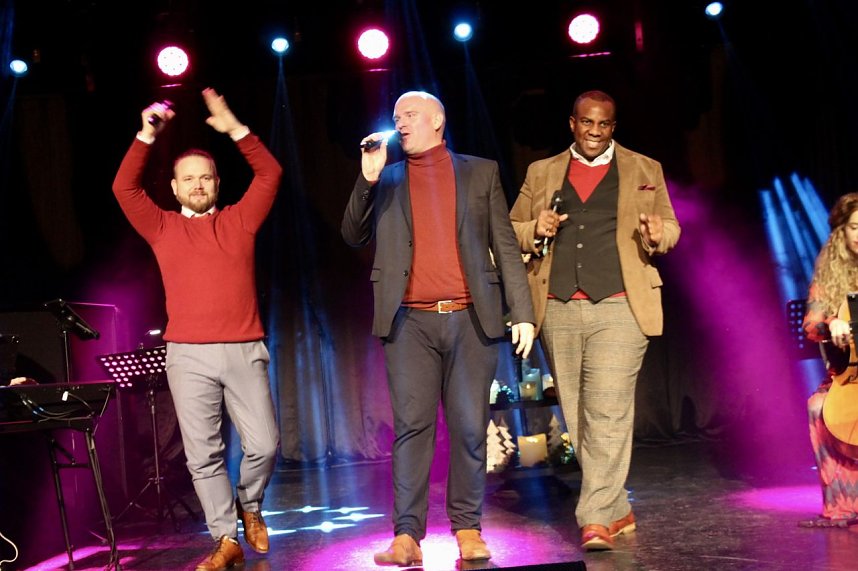 Weihnachtskonzert im Stocksen in Sondershausen mit dem Tenortrio Fellas