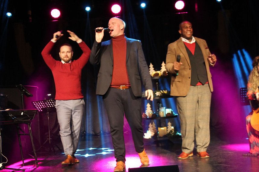 Weihnachtskonzert im Stocksen in Sondershausen mit dem Tenortrio Fellas