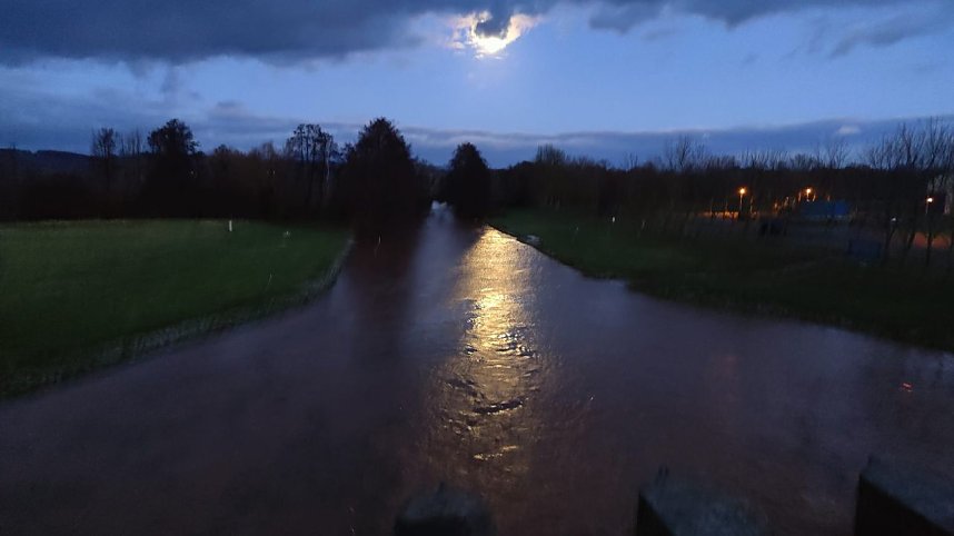 Voller Stausee bei Kelbra