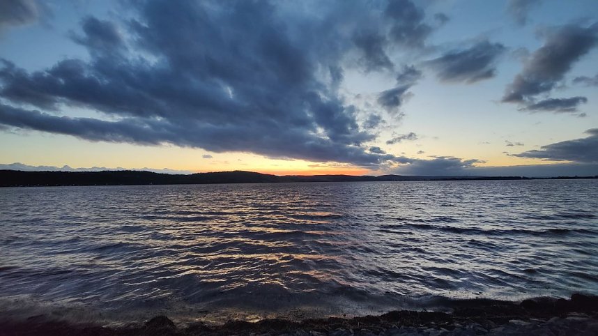 Voller Stausee bei Kelbra