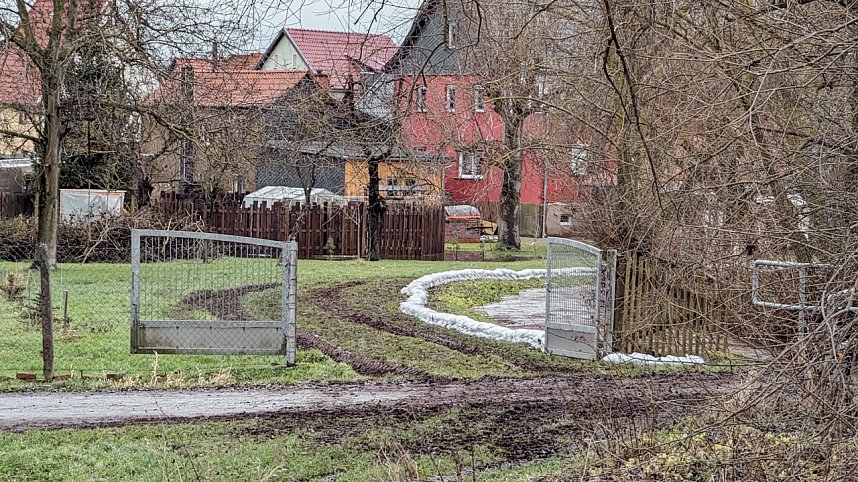 Wassermassen in Windehausen, Dezember 2023