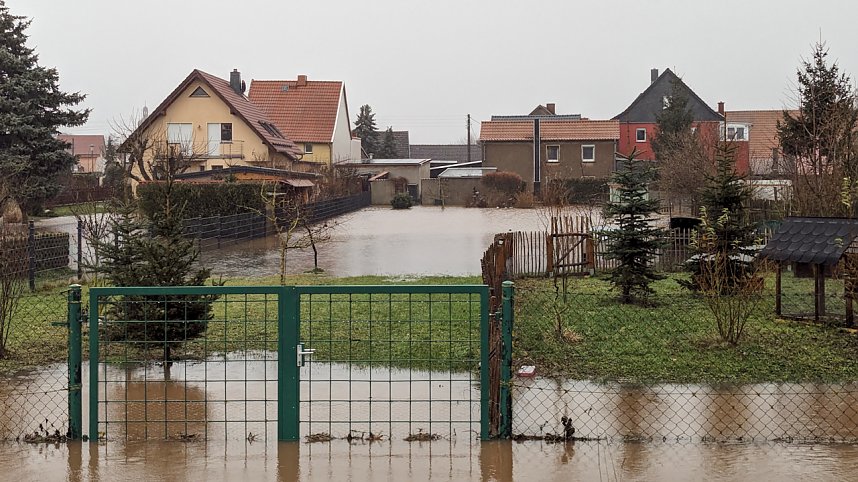 Land unter in Windehausen - Dezember 2023