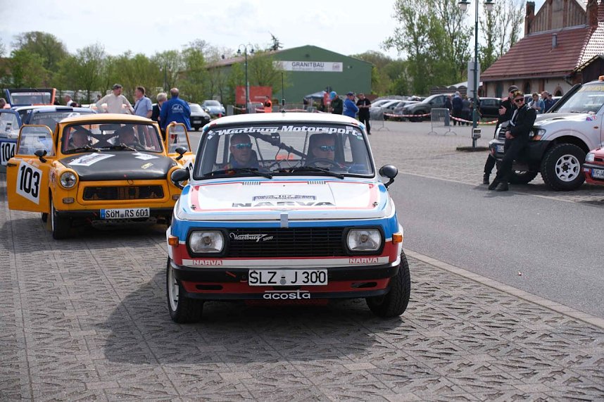 Roland Rallye gestern vor den Toren Nordhausens