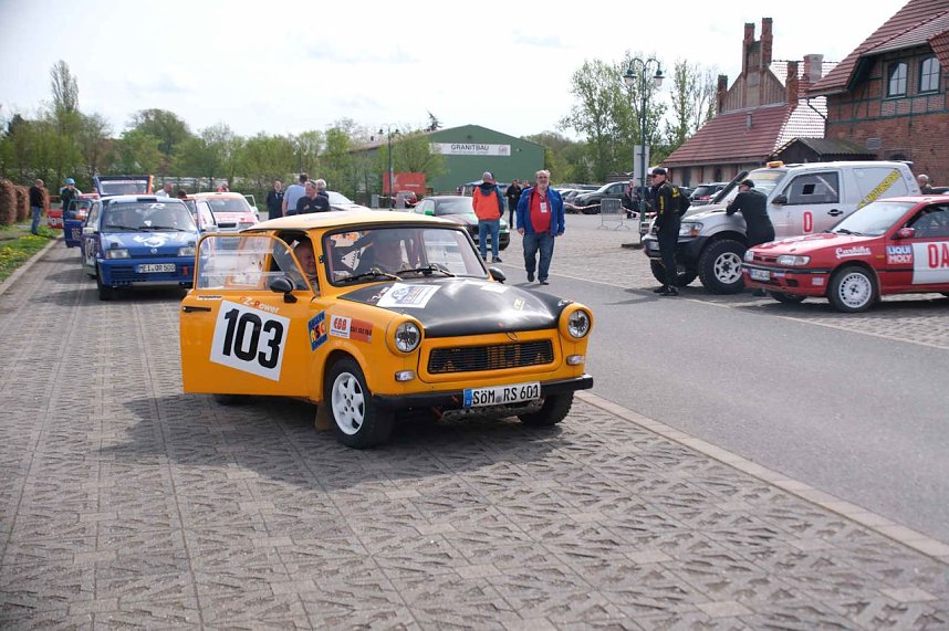 Roland Rallye gestern vor den Toren Nordhausens