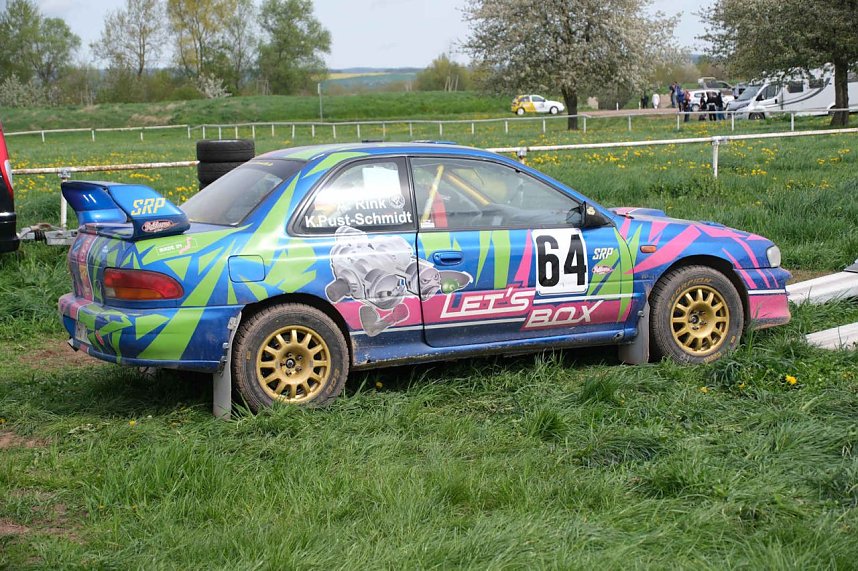 Roland Rallye gestern vor den Toren Nordhausens