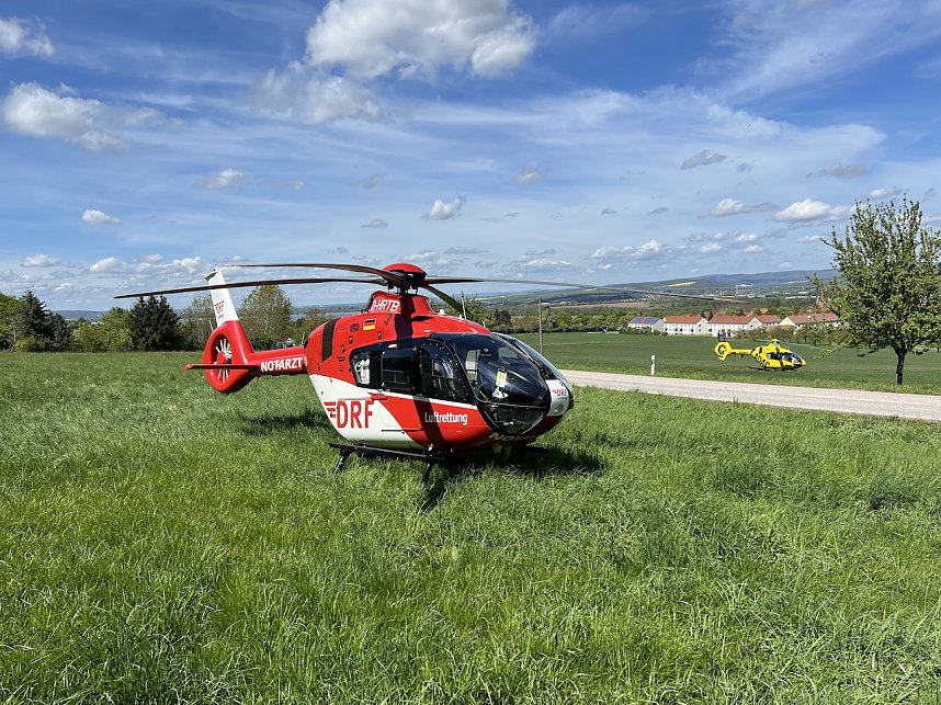 Schwerer Unfall am Kyffh&auml;user
