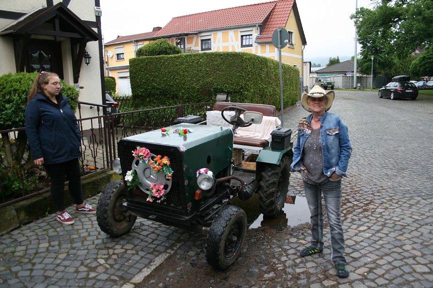 Treckerparade in Uftrungen