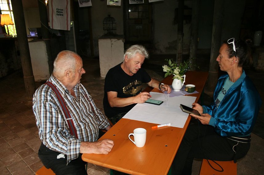 Zweites Erinnerungscaf&eacute; in der alten M&uuml;hle