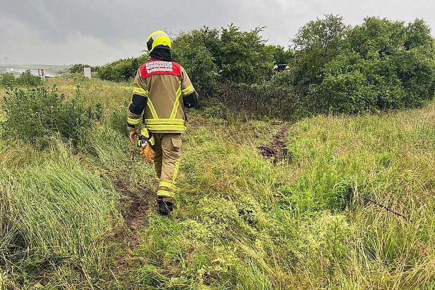 Unfall bei Nordhausen