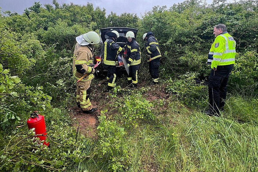 Unfall bei Nordhausen