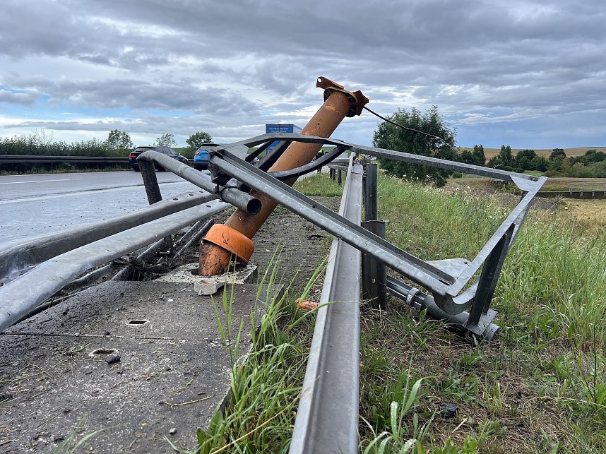 Unfall heute Abend auf der A 38