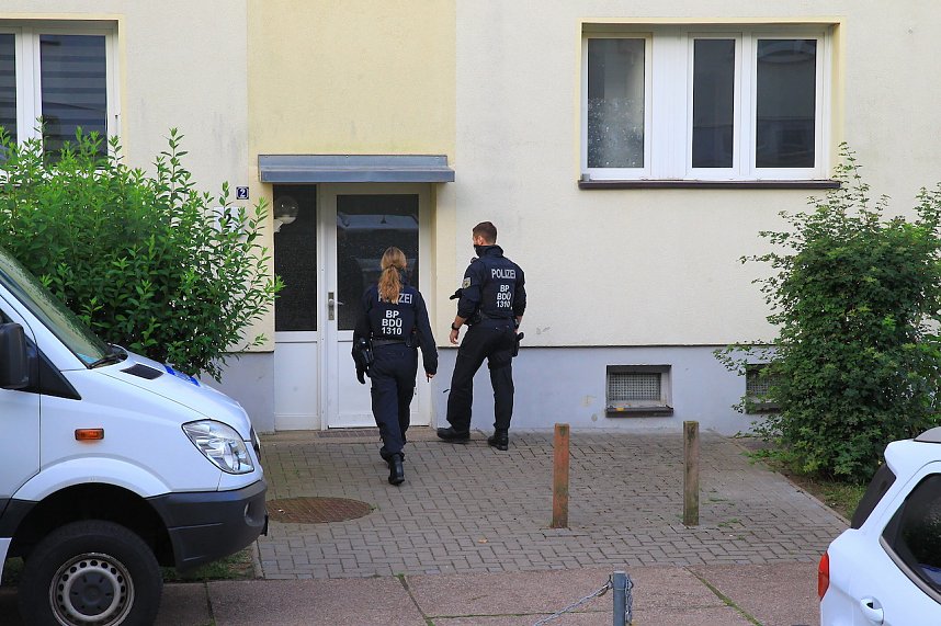 Razzia im Zusammenhang mit Schleuserkriminalit&auml;t 