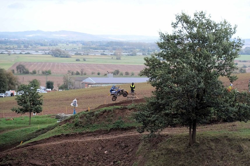 Peter Blei unterwegs beim Motorcross