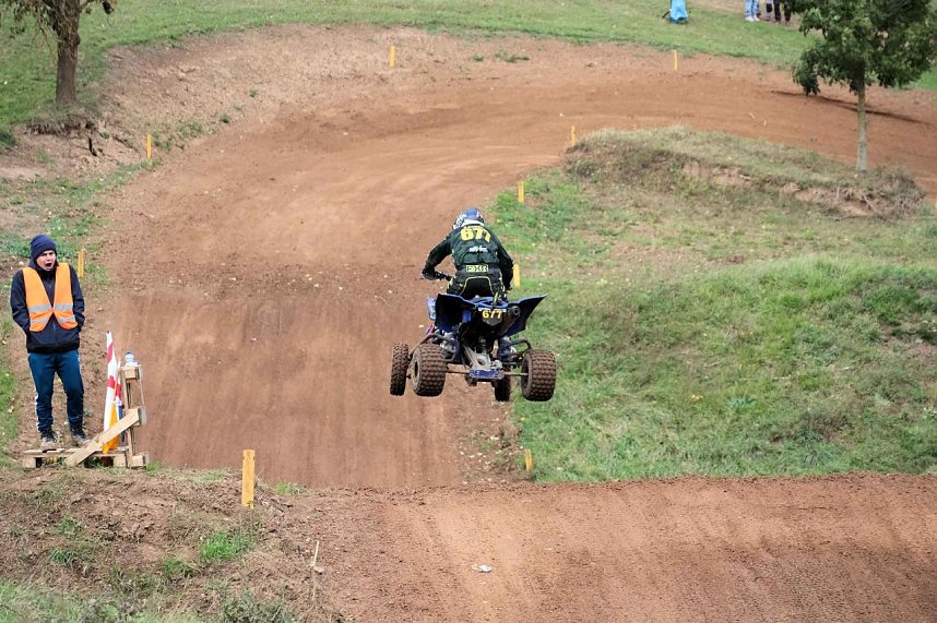 Peter Blei unterwegs beim Motorcross