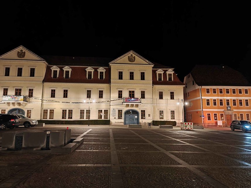 Peter unterwegs auf der Schlossweihnacht in Sondershausen