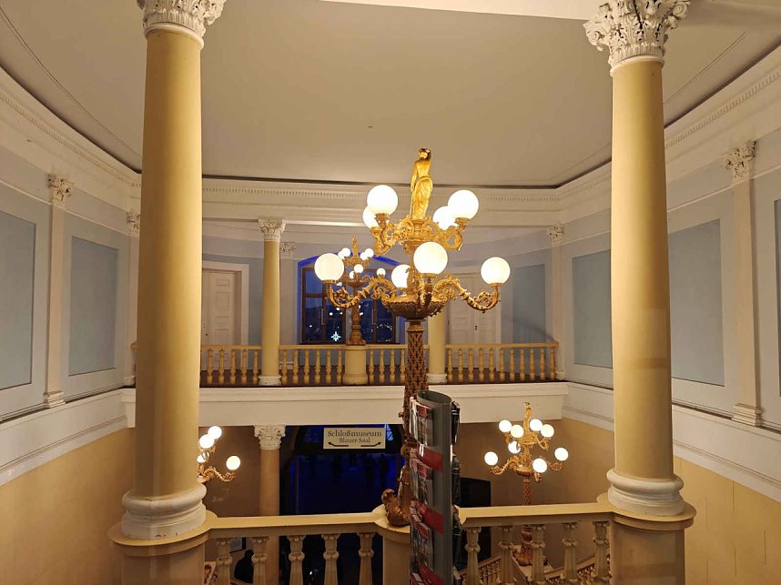 Peter unterwegs auf der Schlossweihnacht in Sondershausen