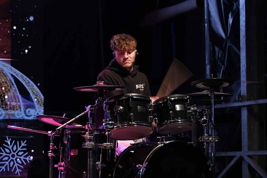 Peter unterwegs auf der Schlossweihnacht in Sondershausen