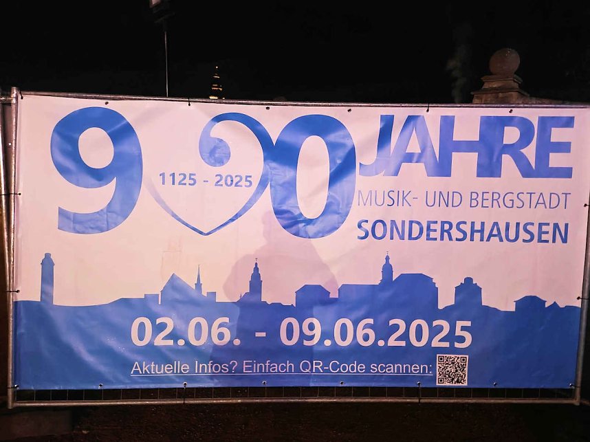 Peter unterwegs auf der Schlossweihnacht in Sondershausen