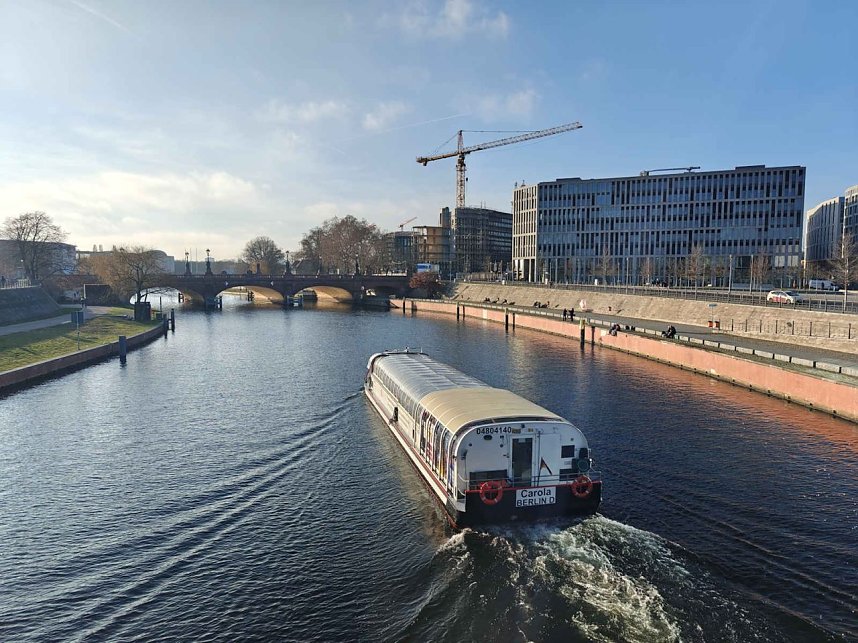 Peter Blei unterwegs in Berlin