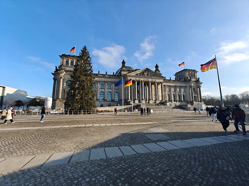 Peter Blei unterwegs in Berlin