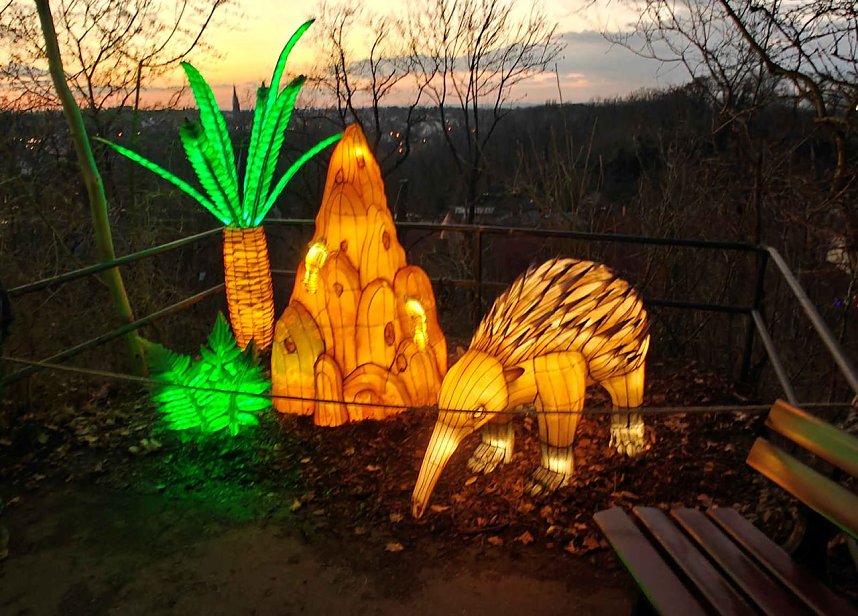 Magische Lichterwelten in Halle