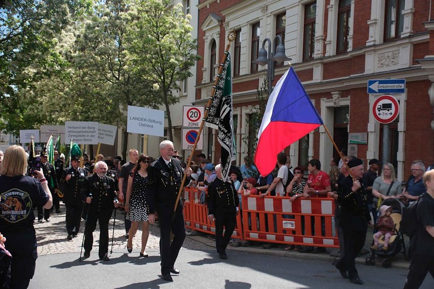 Internationale Bergparade in Sangerhausen 