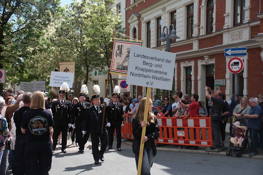 Internationale Bergparade in Sangerhausen 
