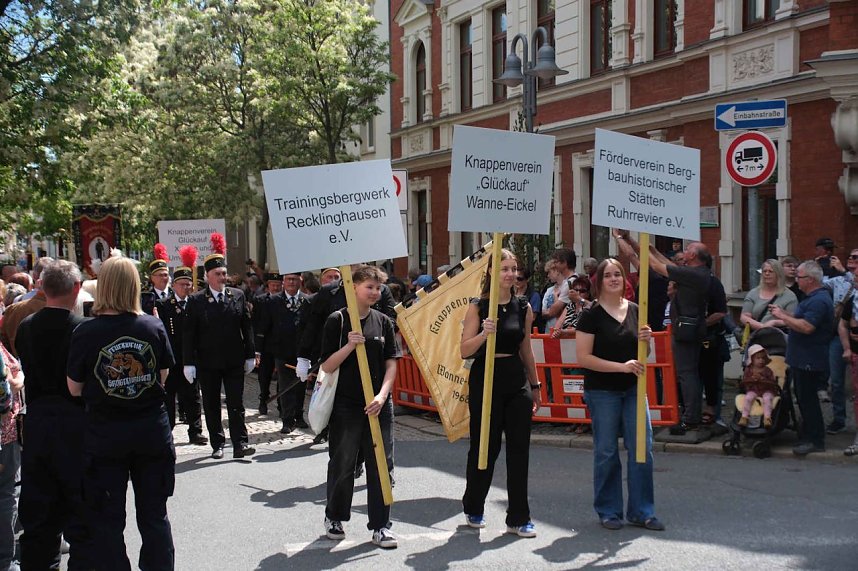 Internationale Bergparade in Sangerhausen 