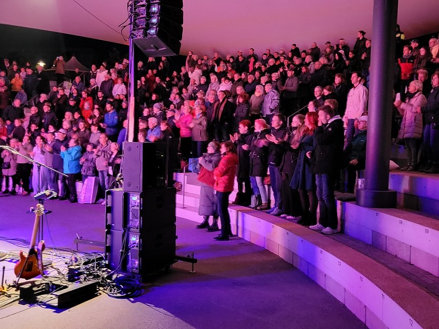 Das Rocktheater FAUST'N'ROLL in Sangerhaben wurde zur einem gro&szlig;en Erfolg